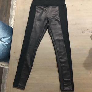 Express Faux leather leggings M